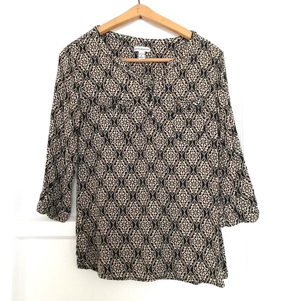 Patterned blouse